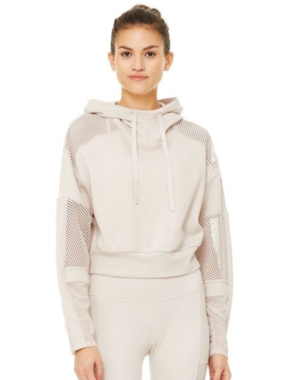 ALO Yoga Catch Hoodie in Bone